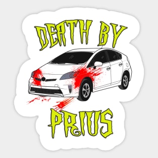 Death by Prius Sticker